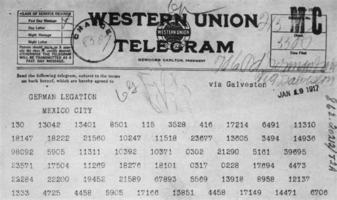 did the zimmermann telegram reach mexico|zimmermann telegram translation.